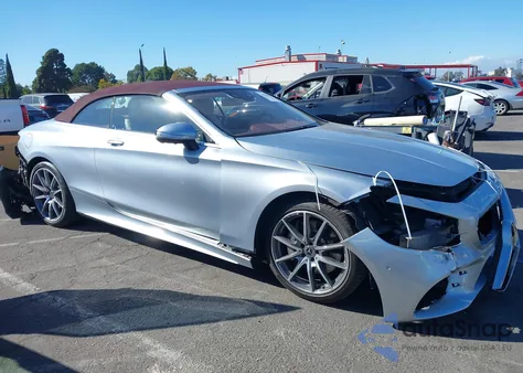 2019 Mercedes-Benz S 560 из США, поврежденный, VIN WDDXK8DB9KA038168